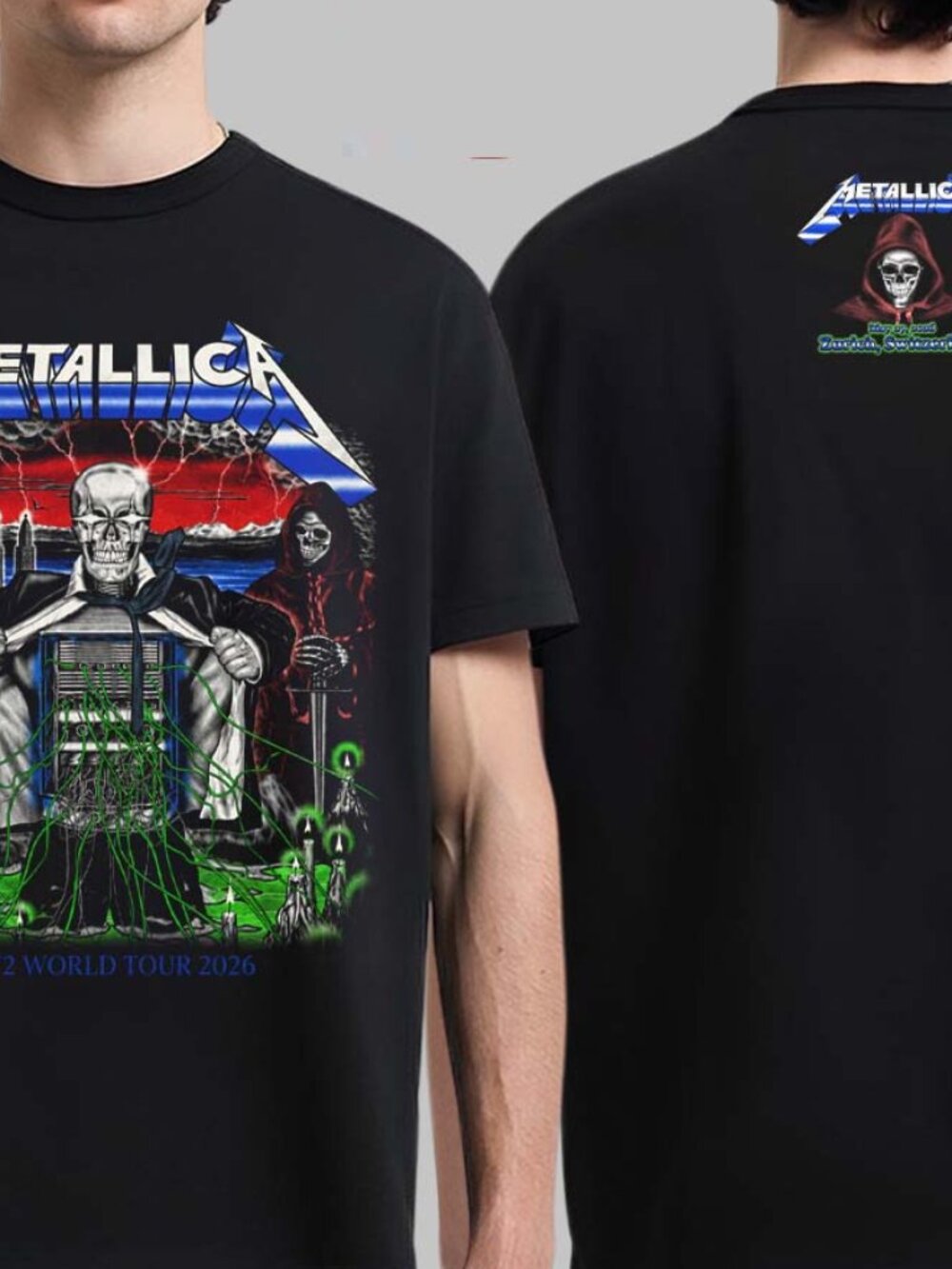 Metallica M72 Zurich 2026 Venue T Shirt